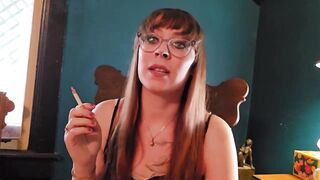 Ms Thrope Smokes and tries fresh cigarette brands