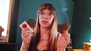 Ms Thrope Smokes and tries fresh cigarette brands