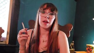 Ms Thrope Smokes and tries fresh cigarette brands