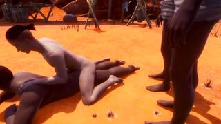 Interracial Homo Sex CG