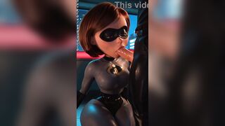 Helen Parr The Incredible mother I'd like to fuck CG Animation