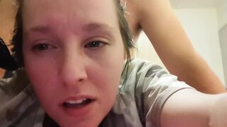 Taut Brunette hair Gets Banged – Cum Inside of Her Taut Twat