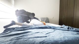 My Most excellent Ally Teaches Me How to Suck Cunt and Has an Climax