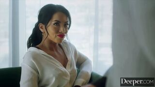 Deeper. Bawdy Adriana Furiously Drains 8 Weenies for Award