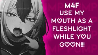 [F4M] Use My Throat as a Fleshlight Whilst U Goon!!! -- [BJ NOISES] Audio Merely / ASMR RP