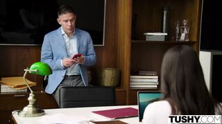 TUSHY, Anal-loving college student seduces her professor