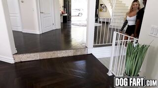 DOGFART - Bombshell Realtor Cyber Doll Closes the Deal on Skinny Shove’s Biggest Dong