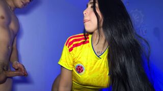 I tried the fresh sticker defiance from the World Cup album... and I ended up having an EPIC CLIMAX