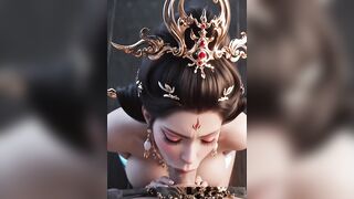 Nymphprince can't satisfy her want (CG-CGI STYLIZED)