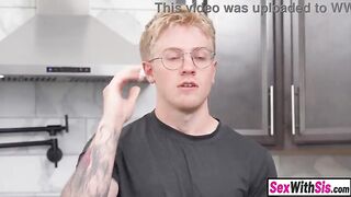 Tiny redhead teen step sister desperately wishes her step brothers huge ramrod