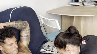 ?After Gym, I Suck HIS OVERWEIGHT KNOB? Im So Excited