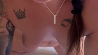 Hawt Striptease? Playing With A MILKY Fuck-rubber?