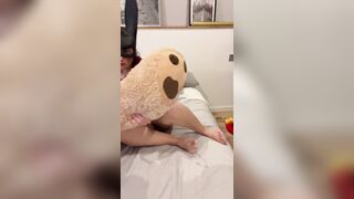 Playing with my feet and booty in my red days?