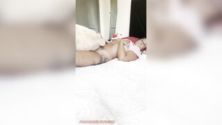 My bear bangs me very hard after masturbating with my toy?