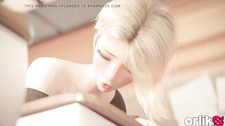 Gwen Stacy: Boring Class Turns Into a Constricted Vagina Creampie - CG Animation
