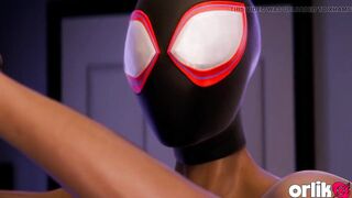 Gwen Stacy (spider-gwen) Bangs Spider-stud in Multiple Poses - CG Marvel Rule34 Porn