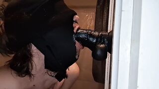 masked slow-mo deepthroat so moist