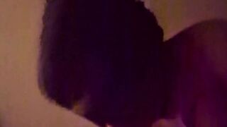 Black in heat, no restraint, That babe craves hardcore, this babe's served