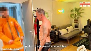 Sexy Str8 Twink Food Delivery Get's Paid to Get Sucked for the 1st Time by Jonas