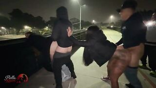 Having sex on the 23rd of May bridge with three boyz - My spouse and the assistant were filming and they were left wanting greater quantity RED2
