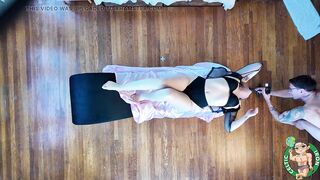 Large Butt Blond Deepthroat Doggy position - 4K