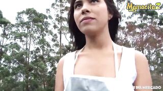 Carnedelmercado - Flawless Body Latin chick Sweetheart Paola Hardcore Pick Up and Screw
