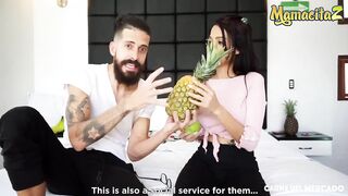 Carnedelmercado - Mila Garcia Large Breasts Latin Hotty Gets Banged by Sexually excited Chap
