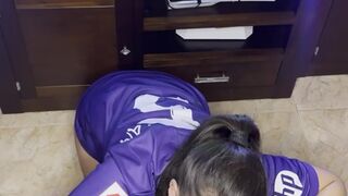 My Stepbro Plays FIFA And I Suck His Shlong?