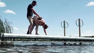 Nearly Caught at the Lake Banging for Anyone to See