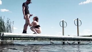 Nearly Caught at the Lake Banging for Anyone to See