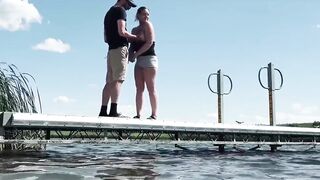 Nearly Caught at the Lake Banging for Anyone to See