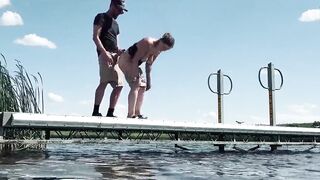 Nearly Caught at the Lake Banging for Anyone to See