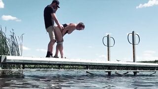 Nearly Caught at the Lake Banging for Anyone to See