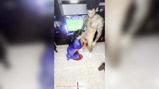 Sucking His OVERWEIGHT Schlong? Untill That guy CUMS In My Face?