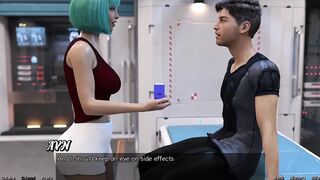 Stranded in Space - Playing and Giving a kiss the Hawt Doctor