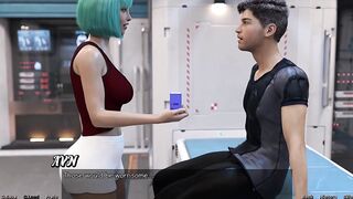 Stranded in Space - Playing and Giving a kiss the Hawt Doctor
