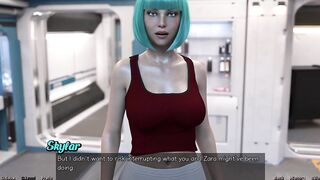 Stranded in Space - Playing and Giving a kiss the Hawt Doctor