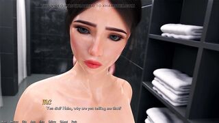 Dan Bathes with Jill - Squeezes Her Thick Bazookas & Large Butt Then Bangs Her Twat & Booty Hard