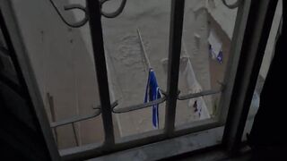 My Neighbour Nearly Caught Me Recording Her; I Masturbated Until I Think That babe Saw Me