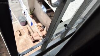 My Neighbour Nearly Caught Me Recording Her; I Masturbated Until I Think That babe Saw Me
