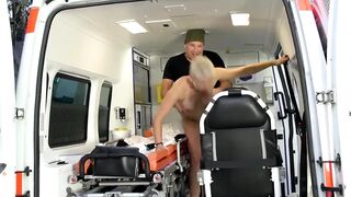 German hardcore in ambulance