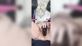 This chab Screws Her in High Heels to Watch How That Soaked Vagina Feels