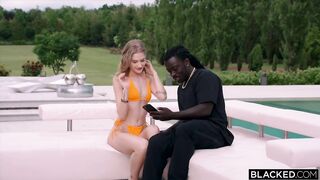 Blacked Glamorous Model Can't Oppose Her Photographer's BBC