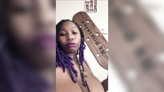 Dominatrix MXDominion and her paddle