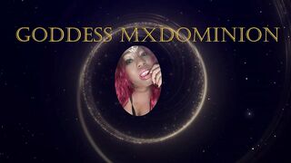 Dominatrix MXDominion and her paddle