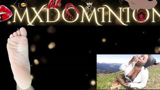 Dominatrix MXDominion and her paddle
