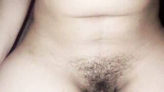 POV: My stepsister's boobs bouncing whilst this babe screws me, homemade sex, home alone