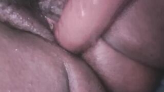 My juices all over your knob