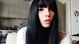 Rock Hottie Smokin' in bathrobe (full vid on my 0nlyfans/ManyVids)