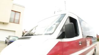 Selena EURO Gipsy Interior Cunt&Mugur, outdoor, dress, high heels, european, vagina screw, Teaser#1